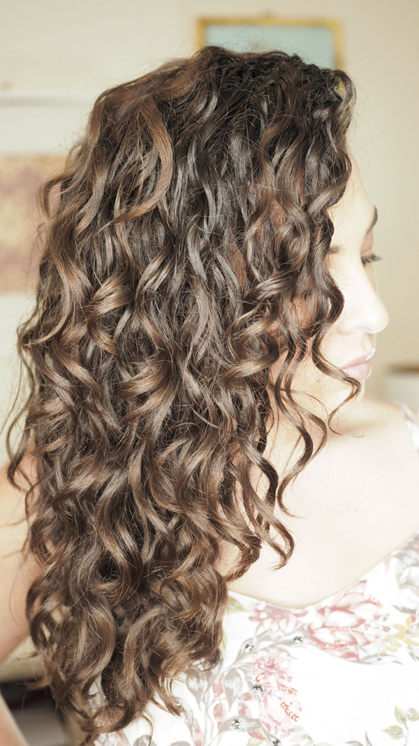 Curly girl clearance waves