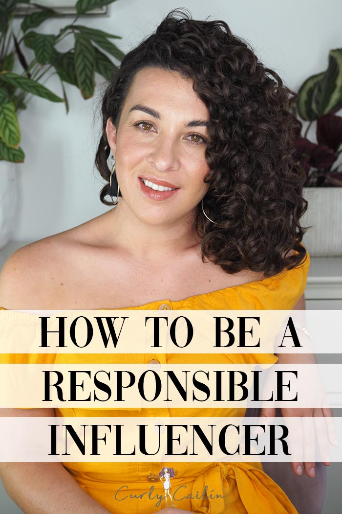 how to be a responsible influencer in the curl community