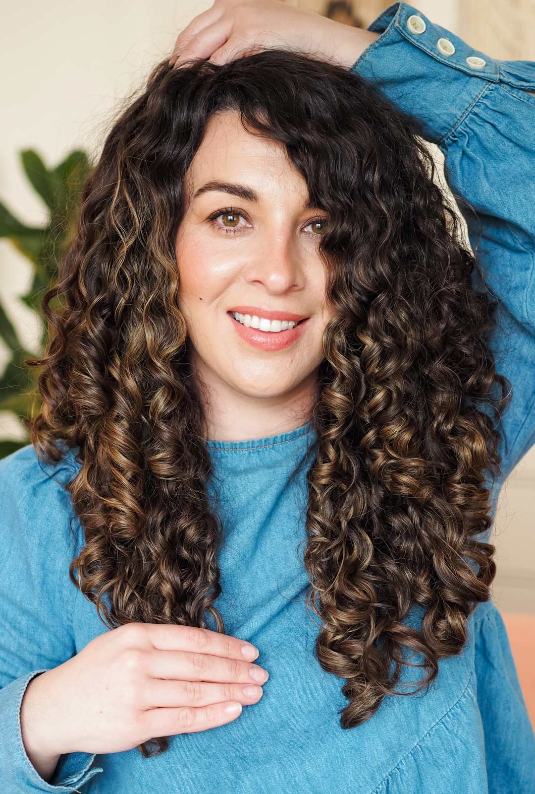how to cut curly hair layers