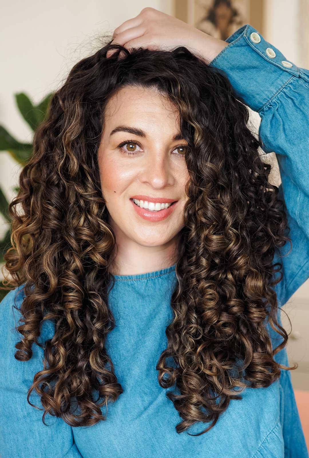 how to cut mid length curly hair