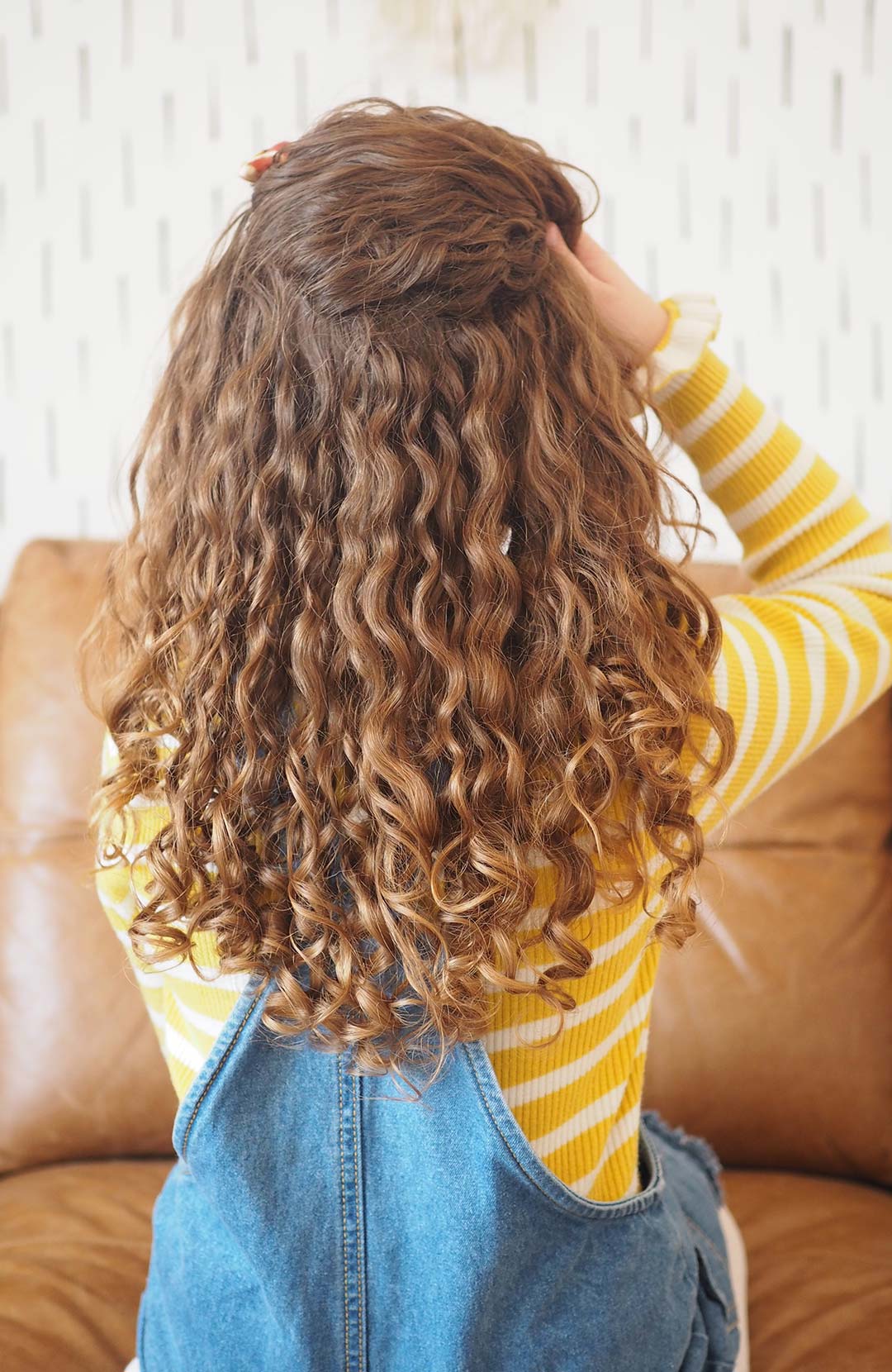 How to curl outlet children's hair without heat