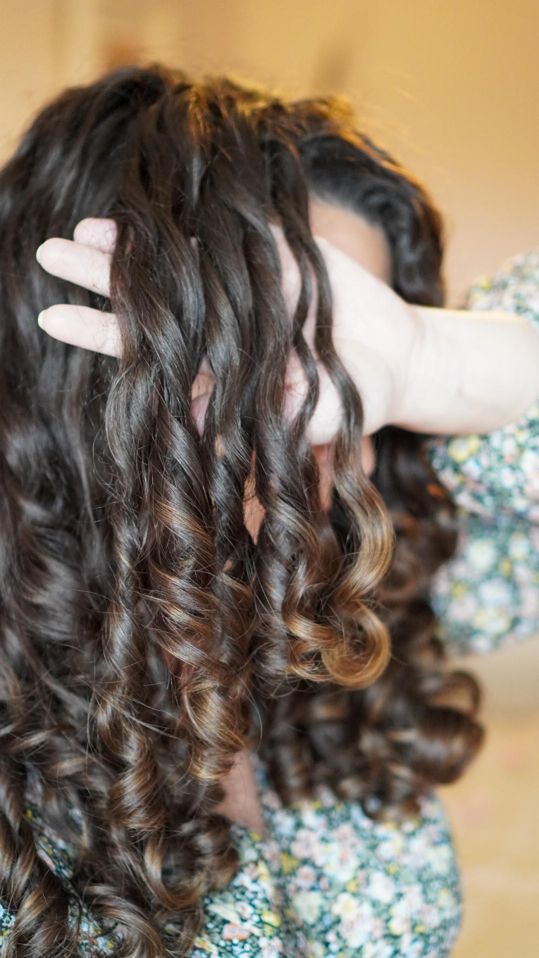curl clumps and ringlets