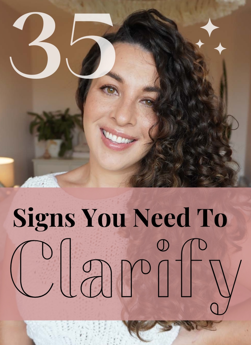 signs you need to clarify your hair