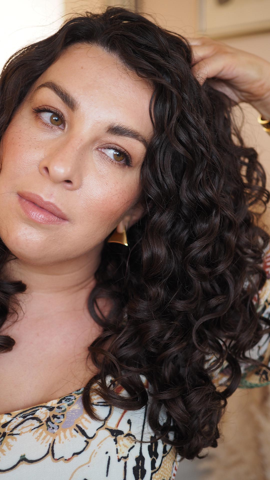 How to get thick, juicy curl clumps for fine hair