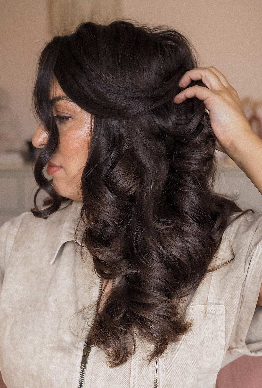 the healthy way to heat style hair