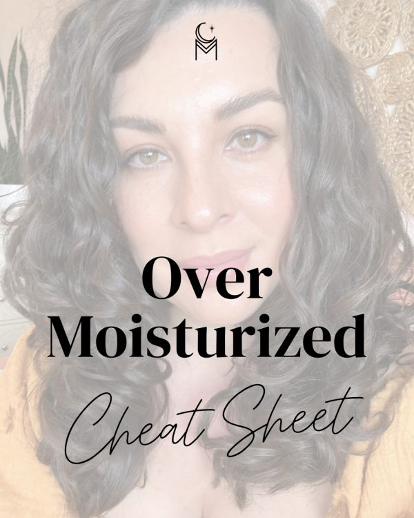 curl maven over moisturized cheat sheet